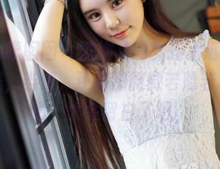 Feilin嗲囡囡 - 陈媚儿的女孩精选，腿长、发美，当然，还有那微微若隐若现的味道，太会留白了吧。