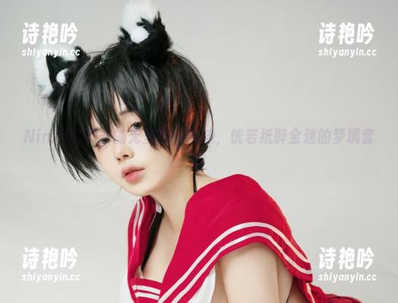 NinJa阿寨寨的无圣光吊带袜，恍若纸醉金迷的梦境套图