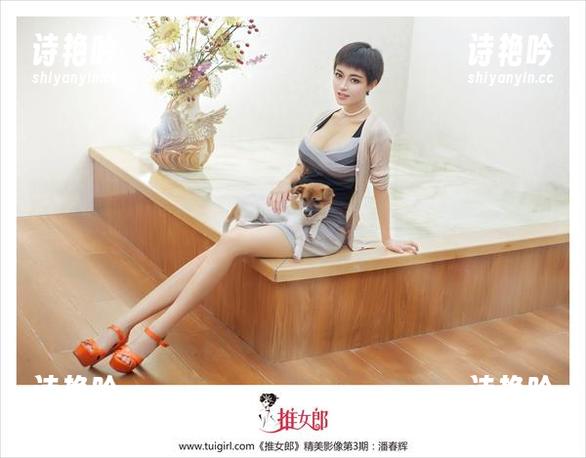TuiGirl推女郎 - 赵惟依：最新原图，御姐气场Max，好像她随时准备发号施令！