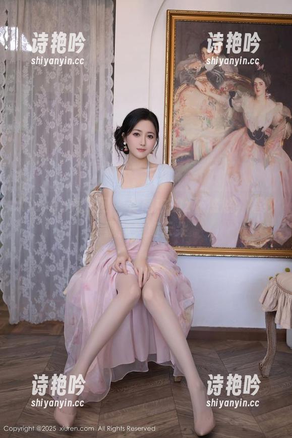 Xiuren秀人网-z杯悠悠 Xiuren秀人网 - 套图中的z杯悠悠,婚纱飘飘宛如云朵