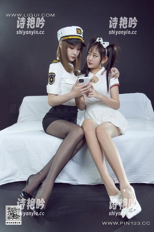 丽柜 - 来欣赏安安的写真集，秘书角色这么有趣！