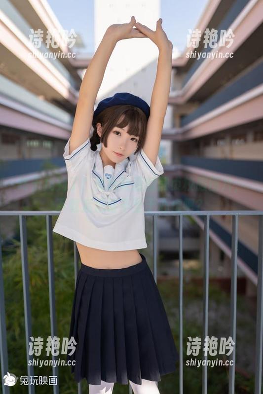 终于找到了！兔玩映画的黑贞校服图片，下载后应该不至于心虚吧？