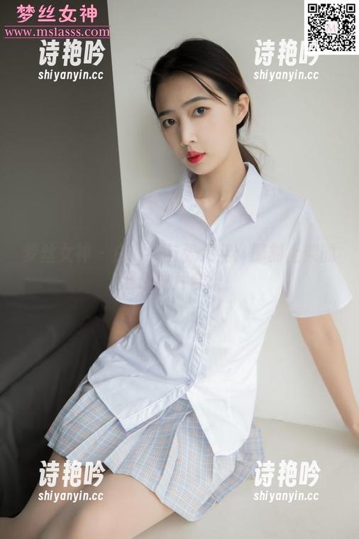 梦丝女神-张灵儿 梦丝女神 - 白衬衫与张灵儿:即刻上架的混合图片合集!