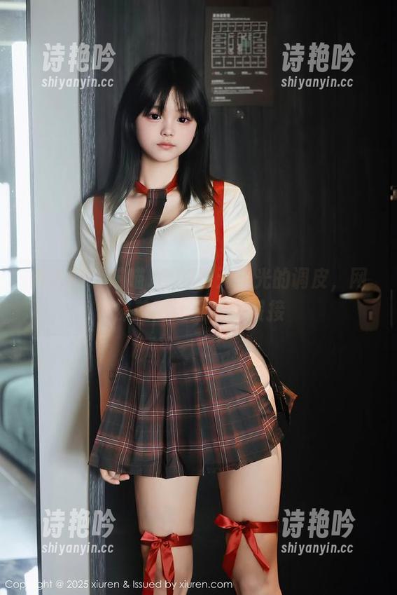 秀人网-喵喵JOJO 秀人网 - 喵喵JOJO与无圣光的调皮,网袜美图让人目不暇接