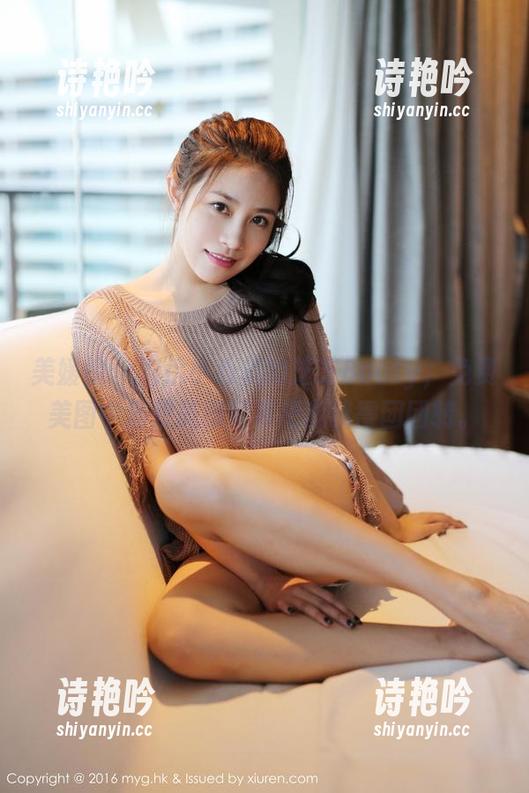 美媛馆 - 潜伏小心机的芝芝Booty，免费美图中那双美脚可真把我迷得团团转。