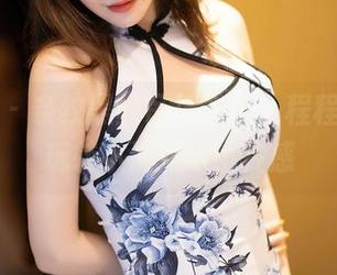 语画界 - 条纹黑丝吊袜合集，程程程带你玩转小清新与小性感