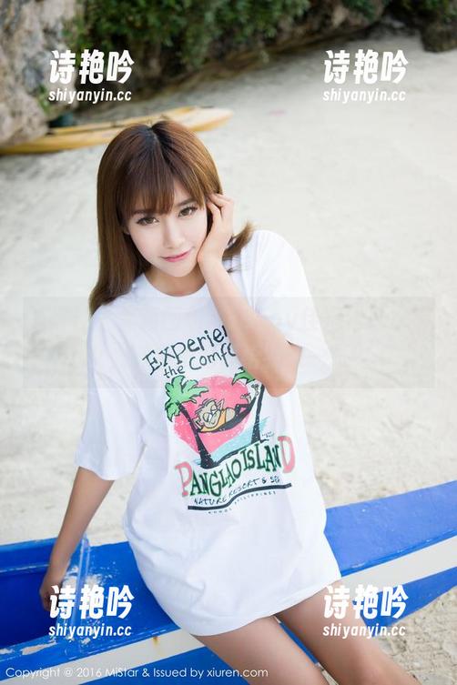 魅妍社 - 最新图包：Jenny佳妮化身水手女，顺便把船票给我来一张？